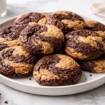 Peanut Butter Brownie Swirl Cookies