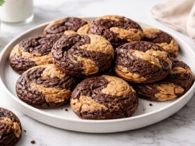 Peanut Butter Brownie Swirl Cookies