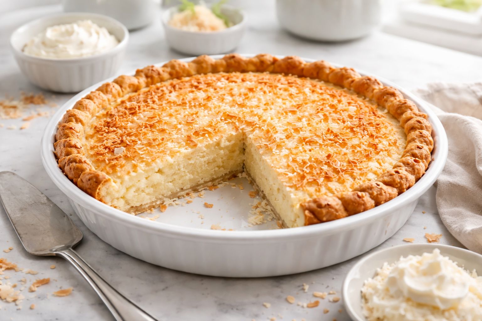 Pioneer Woman Coconut Custard Pie Recipe