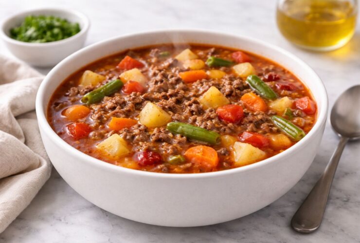 Pioneer Woman Hamburger Soup Recipe