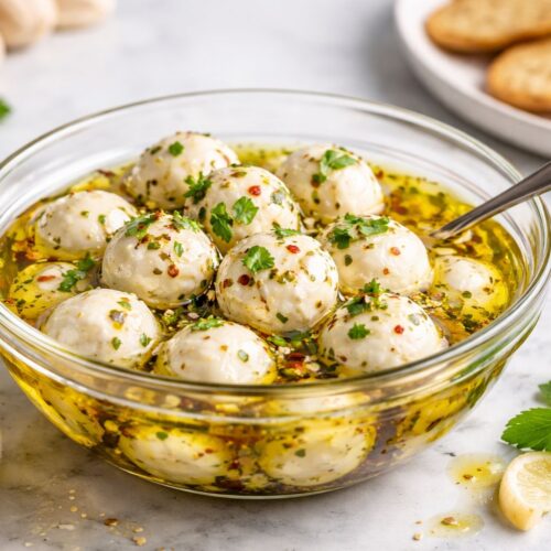 Pioneer Woman Marinated Mozzarella Balls