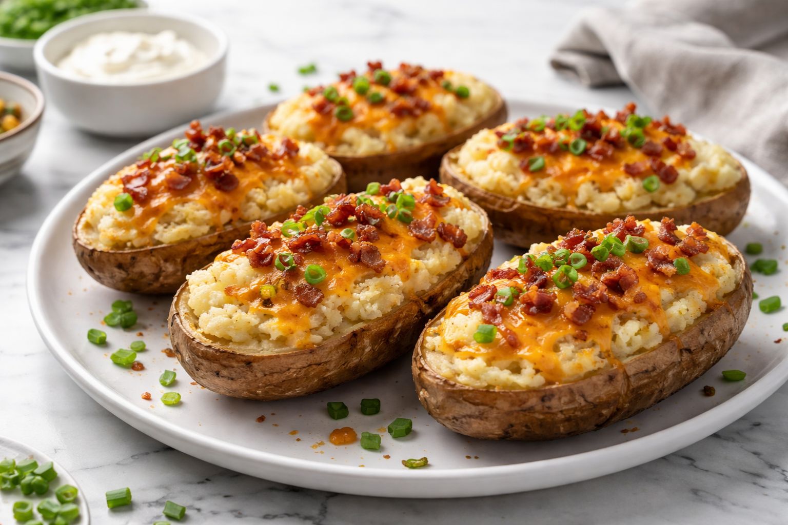 Pioneer Woman Twice Baked Potatoes Recipe