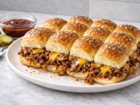 Pulled Pork Sliders Hawaiian Rolls