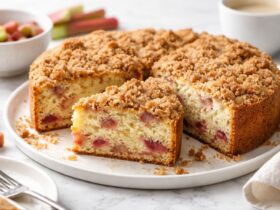 Rhubarb Coffee Cake Recipe