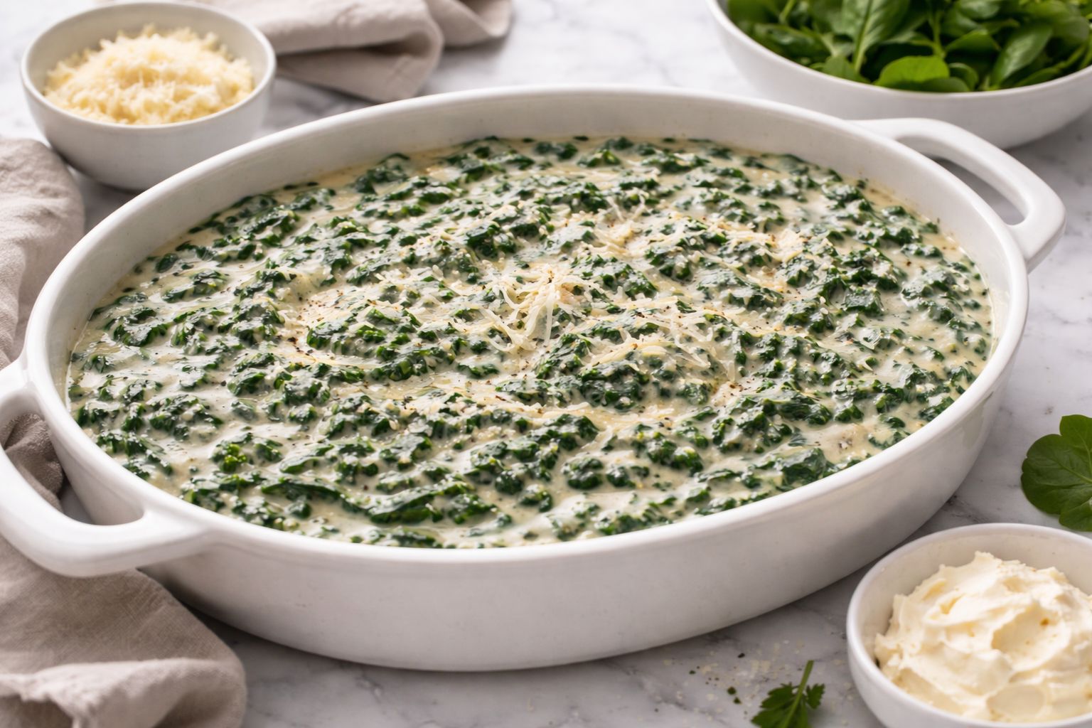 Ruth Chris Creamed Spinach Recipe