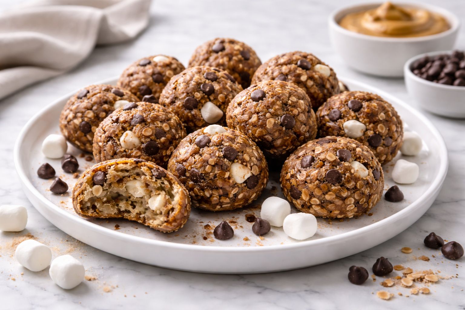 S'mores Protein Balls Recipe