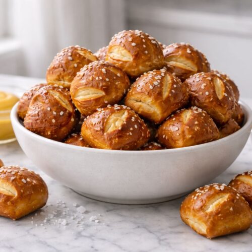 Sourdough Pretzel Bites Recipe
