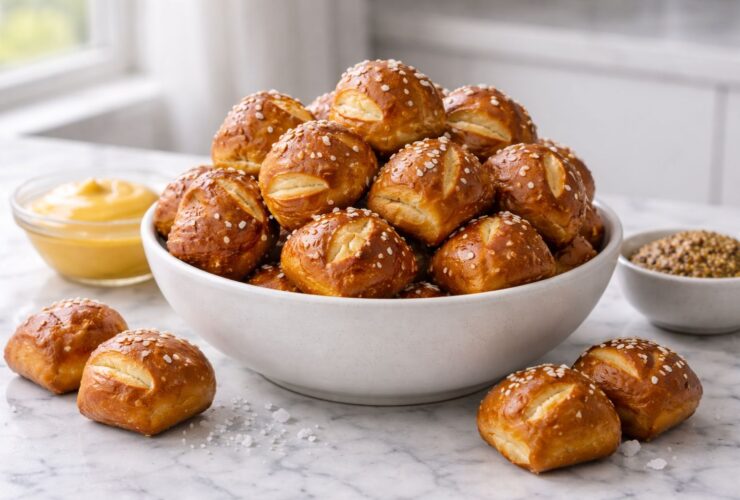 Sourdough Pretzel Bites Recipe