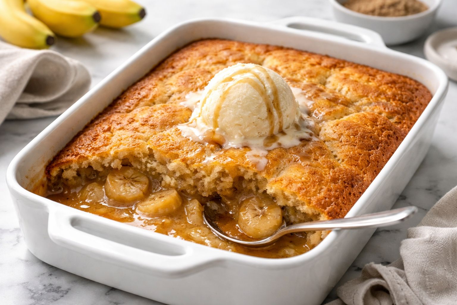 Southern Banana Cobbler Recipe