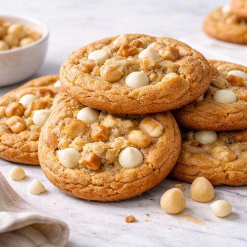 White Chocolate Macadamia Nut Cookies