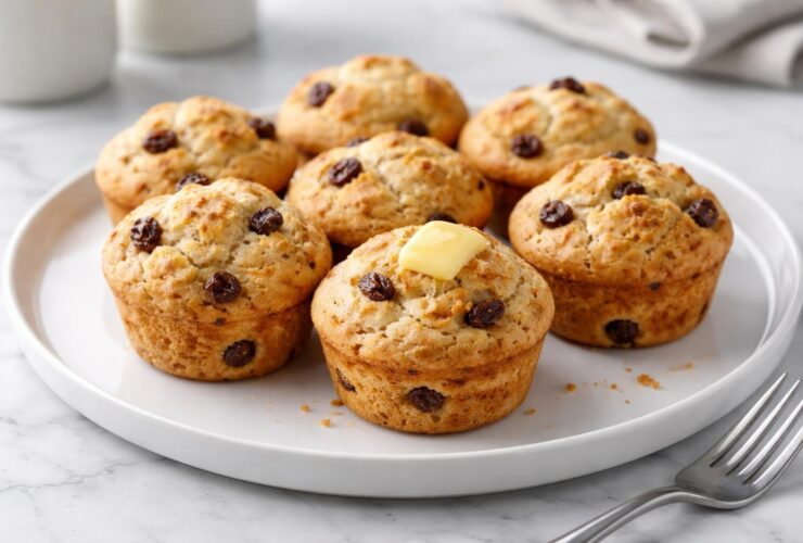 Mini Irish Soda Bread Muffins Recipe
