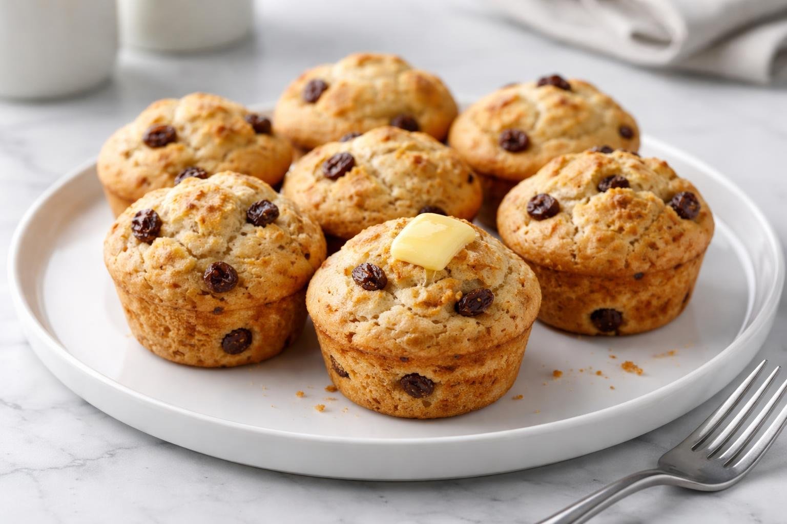 Mini Irish Soda Bread Muffins Recipe