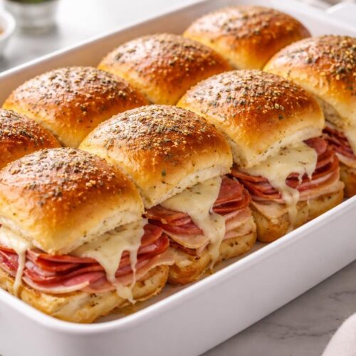 Hot Italian Sub Sliders Recipe