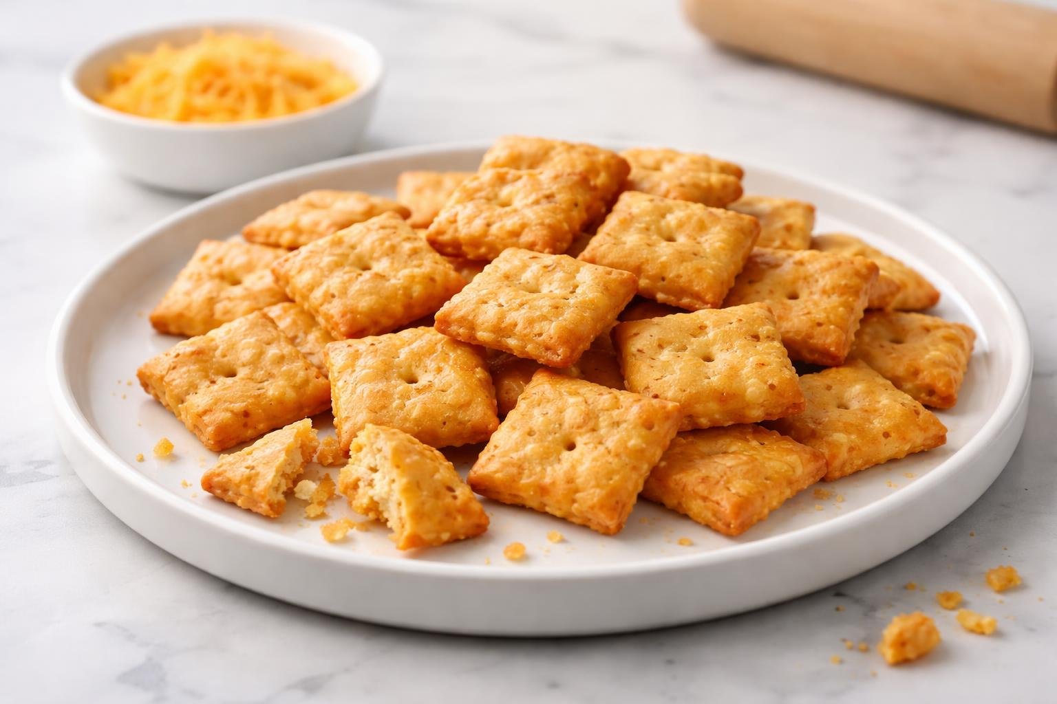 Homemade Cheddar Crackers Recipe