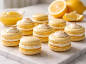 Citrus Lemon Meringue Pie Macarons Recipe