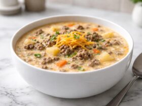 Pioneer Woman Cheeseburger Soup Recipe