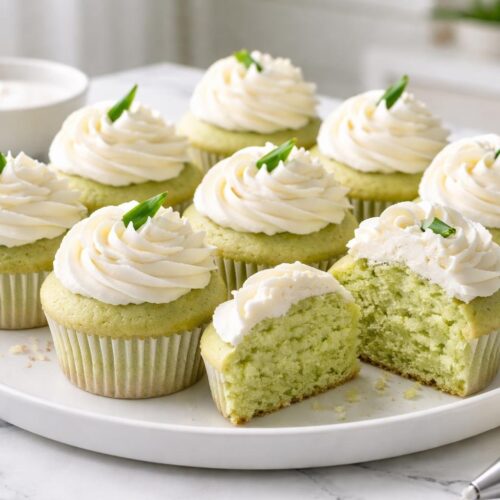 Pandan Cupcakes Recipe