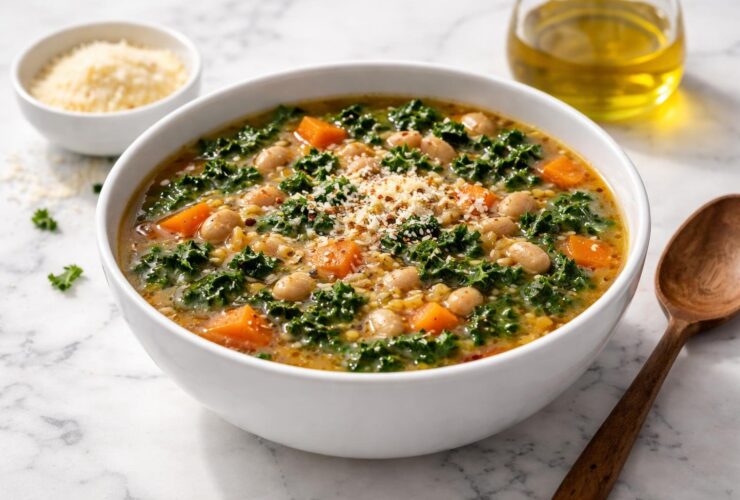 Tuscan Farro Soup Recipe