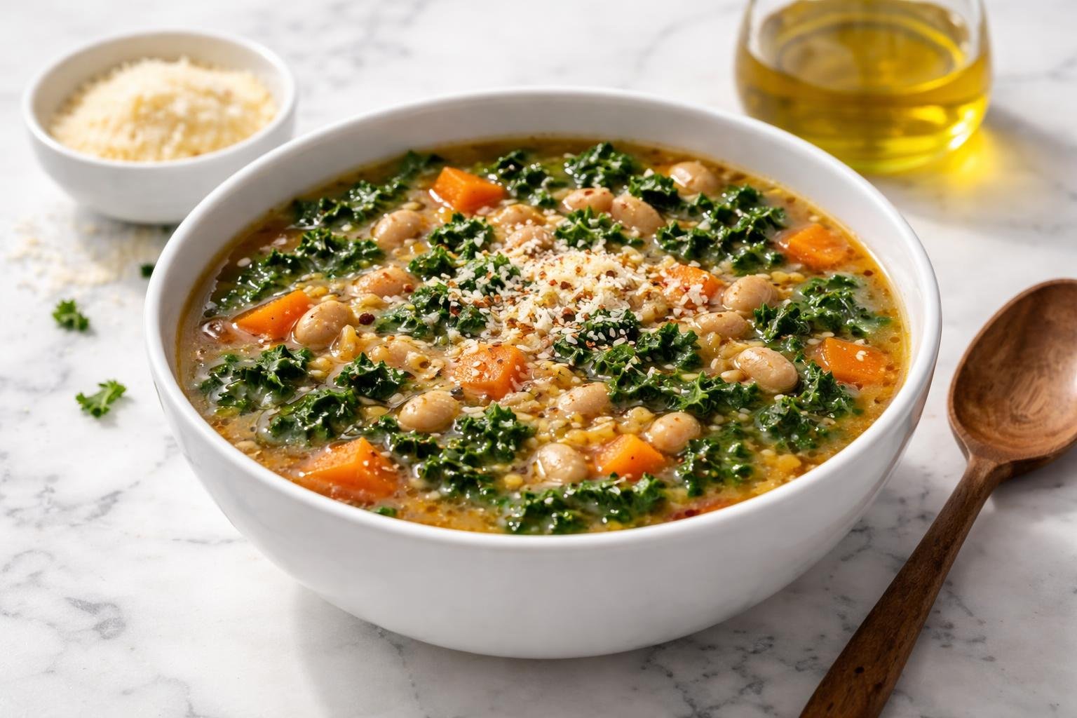 Tuscan Farro Soup Recipe