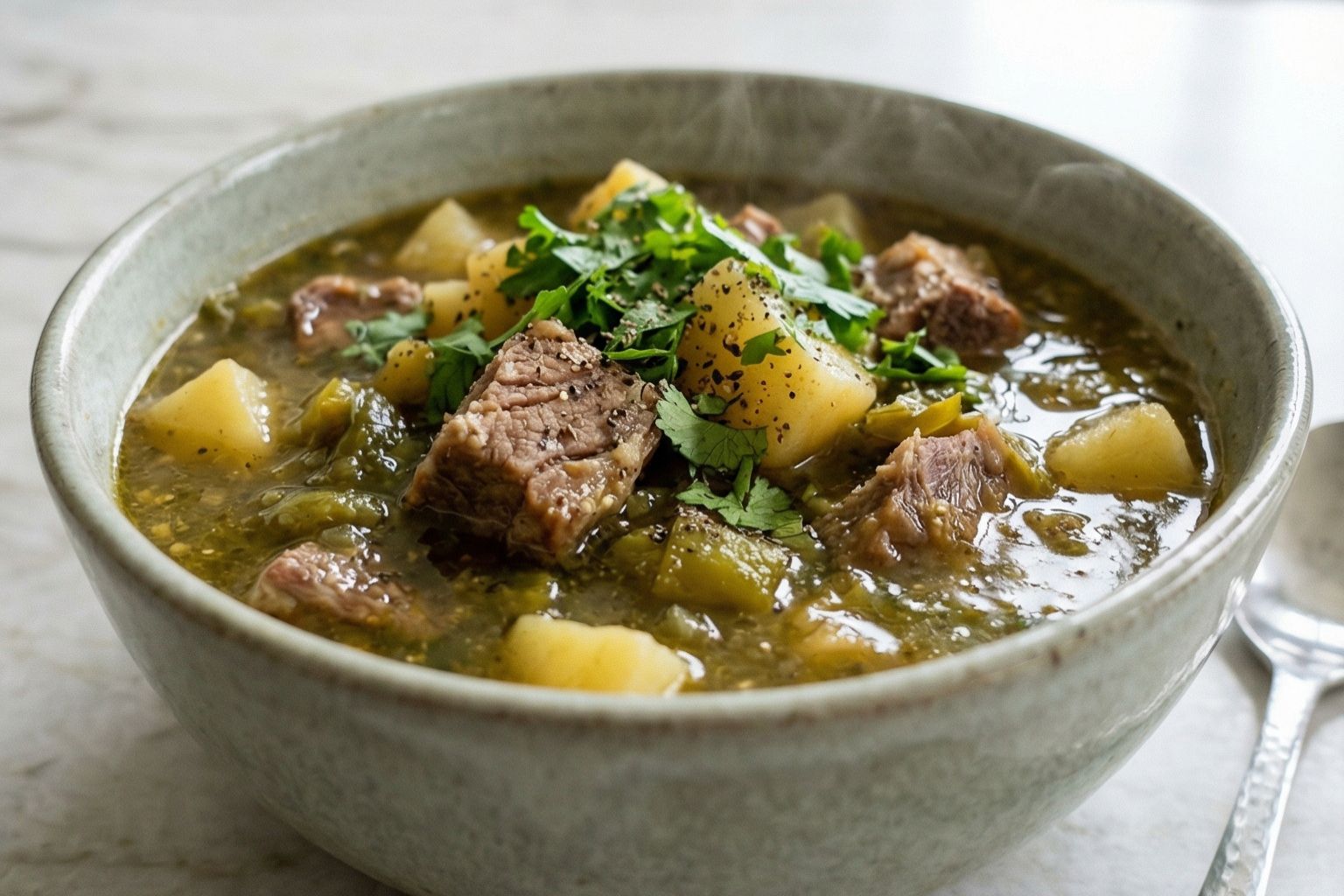 Bobby Flay Green Chile Stew Recipe