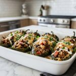 Bobby Flay Stuffed Poblano Peppers Recipe