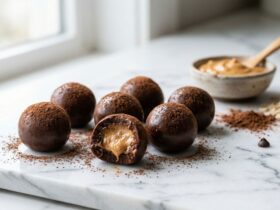 Cadbury Egg Protein Balls Recipe