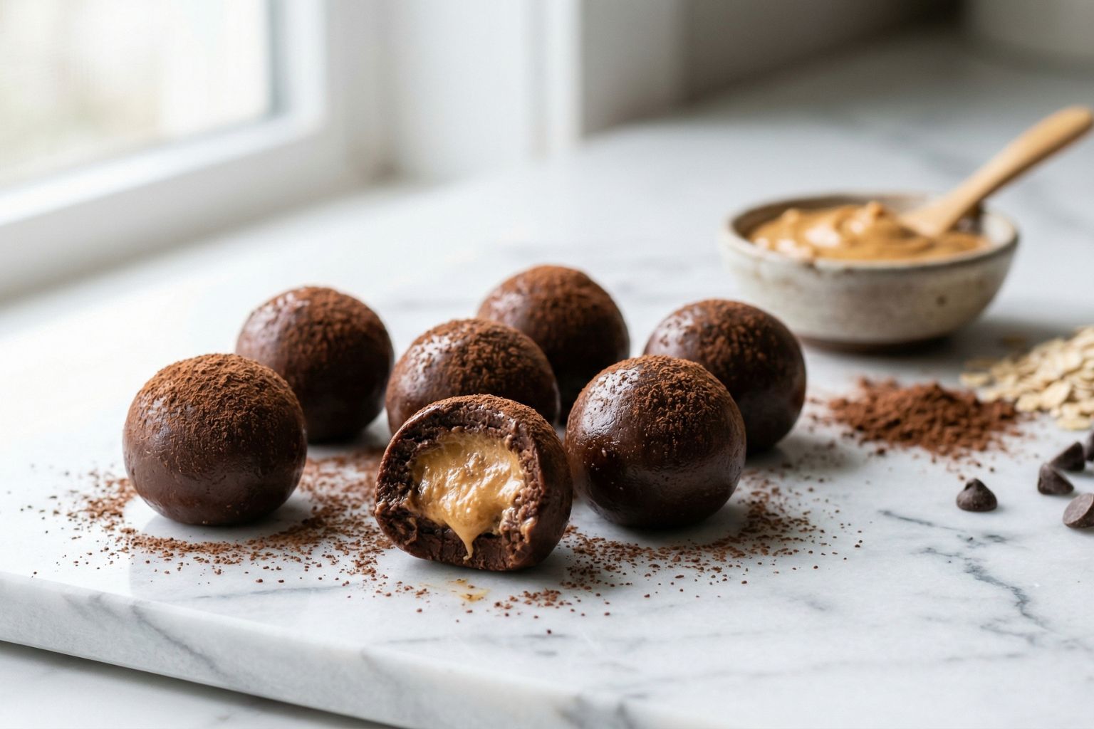 Cadbury Egg Protein Balls Recipe