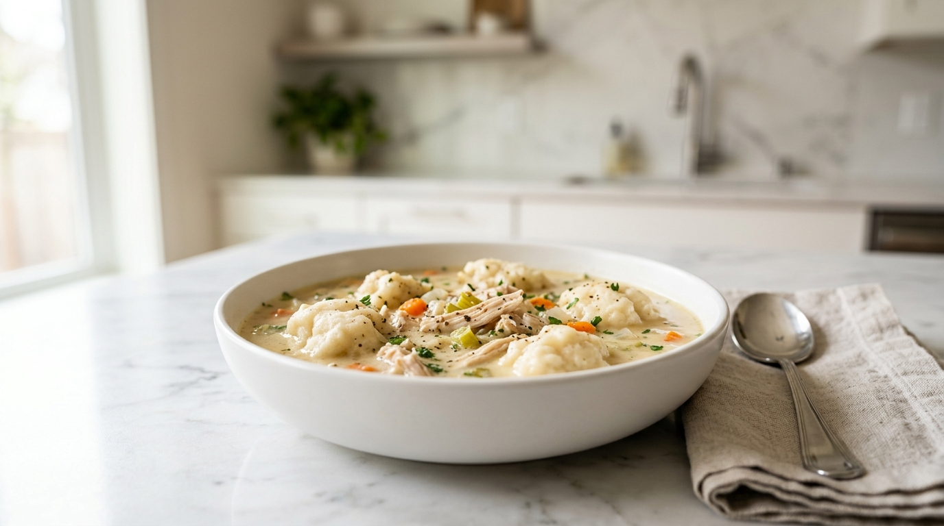 Pepper Belly Pete Chicken and Dumplings Recipe