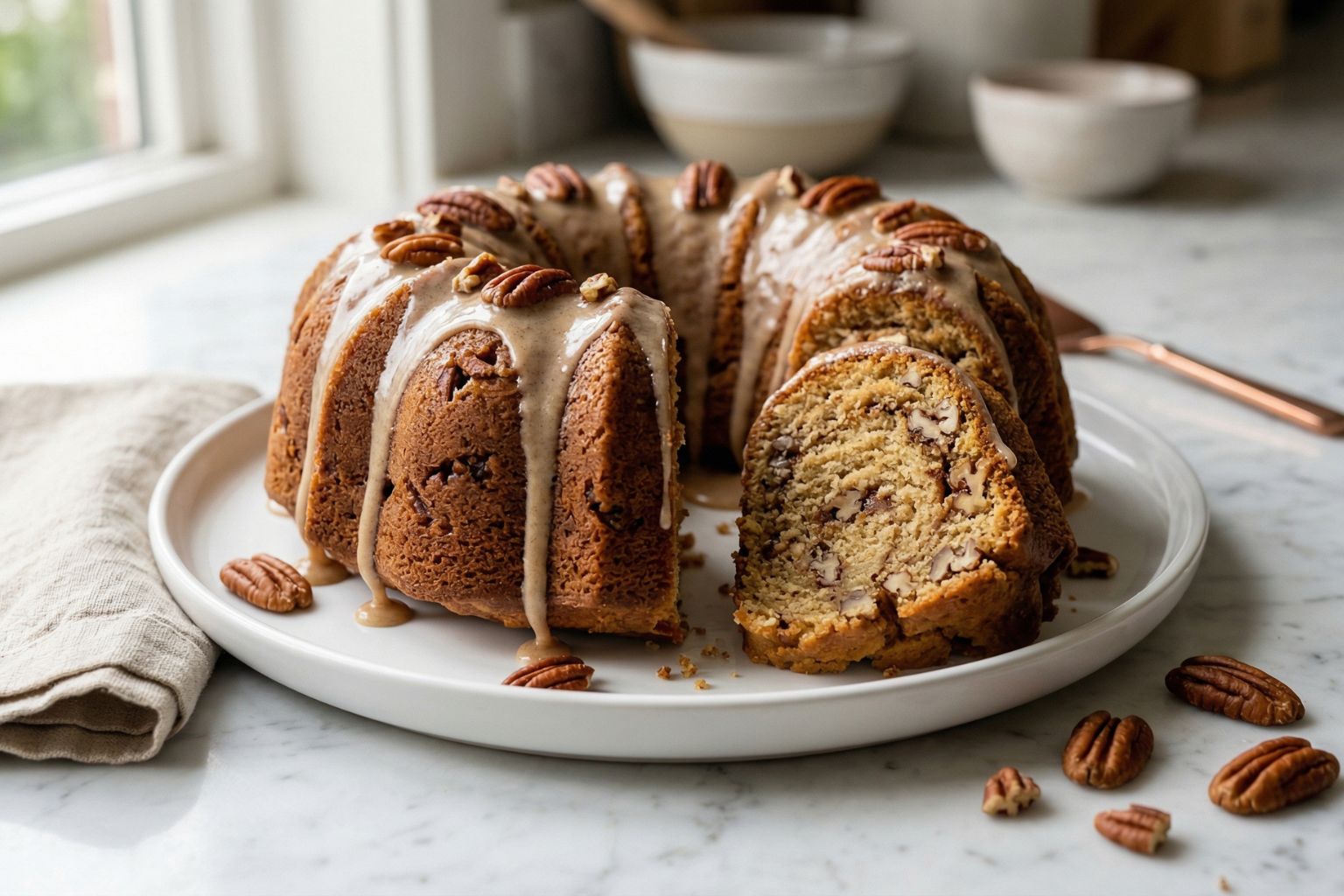 Joanna Gaines’ Cinnamon Pecan Bundt Cake Recipe