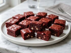 Red Velvet Brownie Bites Recipe