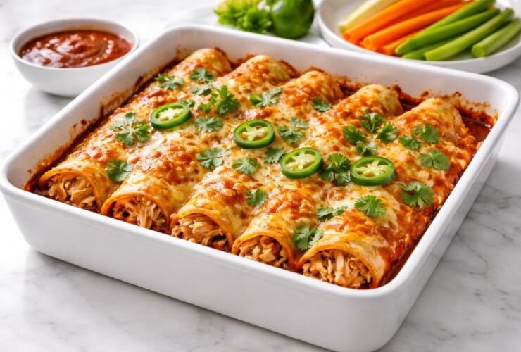 Bobby Flay Chicken Enchiladas Recipe