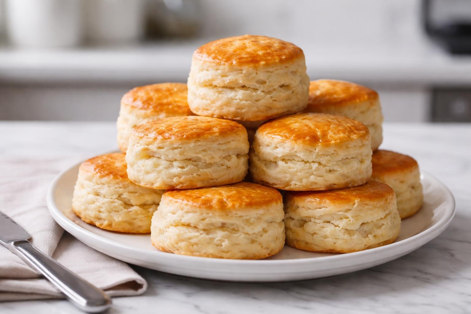James Beard’s Fluffy Cream Biscuit Recipe