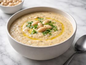 Giada Tuscan White Bean and Garlic Soup Recipe