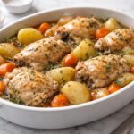 Crockpot Chicken Thigh Pot Roast Recipe