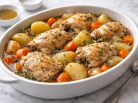 Crockpot Chicken Thigh Pot Roast Recipe