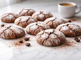 Tiramisu Crinkle Cookies Recipe