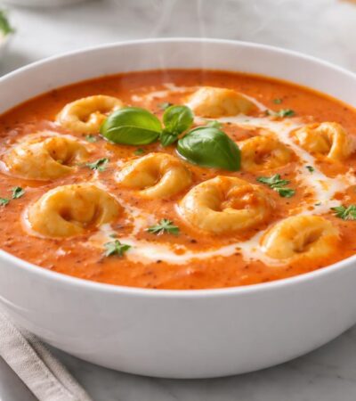 Creamy Tomato Tortellini Soup Recipe