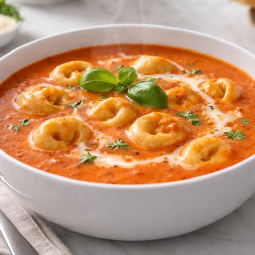 Creamy Tomato Tortellini Soup Recipe