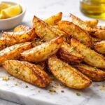 Crispy Greek Potatoes With Lemon Flavor Recipe