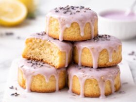 Mini Lemon Cakes With Lavender Glaze Recipe