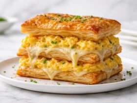 Baked Eggs Napoleon Recipe