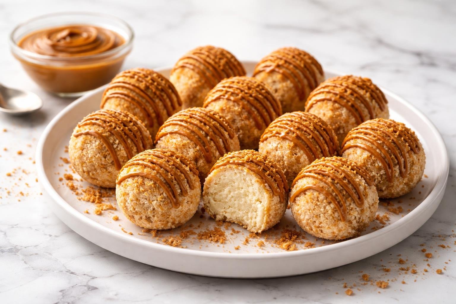 Biscoff Cheesecake Protein Balls Recipe