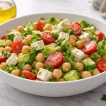 Chickpea Feta Avocado Salad Recipe