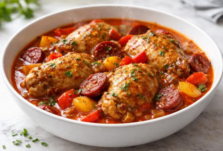 Hairy Bikers' Spanish Chicken Slow Cooker Recipe
