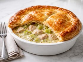 James Martin's Chicken and Leek Pie Recipe