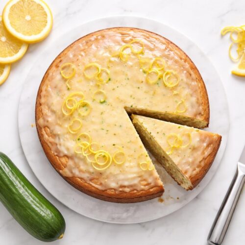 Mary Berry Lemon Courgette Cake Recipe
