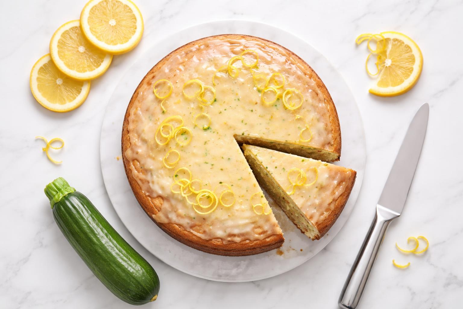 Mary Berry Lemon Courgette Cake Recipe