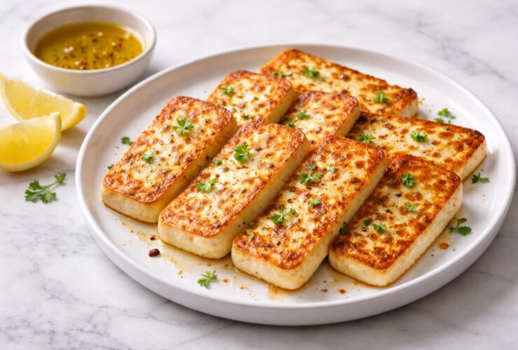 Marinated Halloumi Recipe