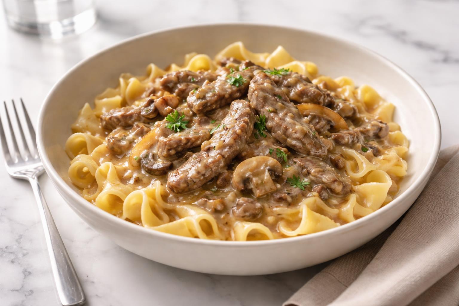Gordon Ramsay Beef Stroganoff Recipe