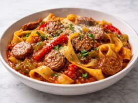 Italian Drunken Noodles Recipe